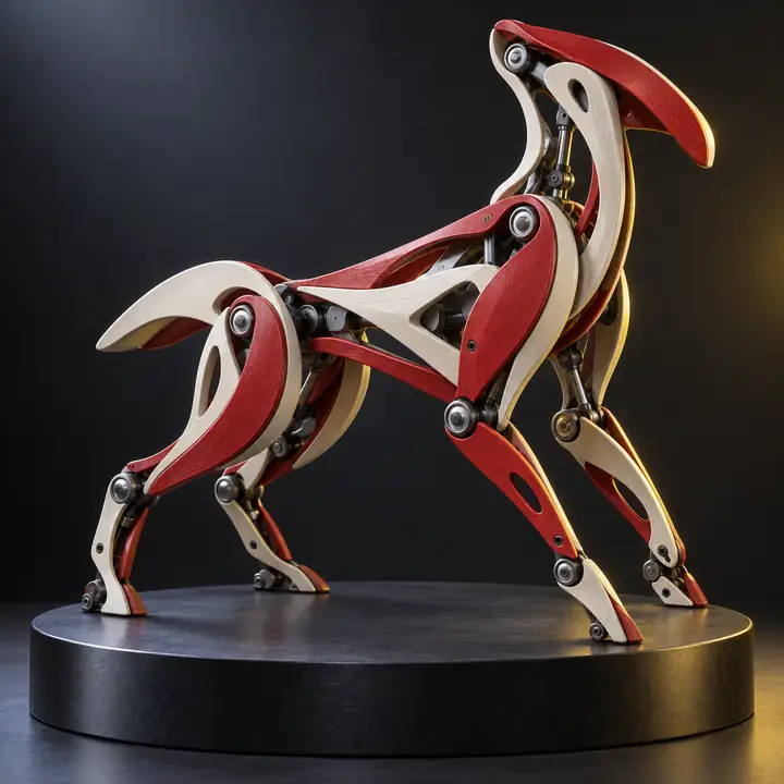 3D-Modell der menschlichen Muskelanatomie